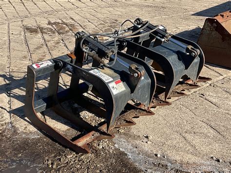 heavy duty grapple for skid steer|stout brush grapple 66 9.